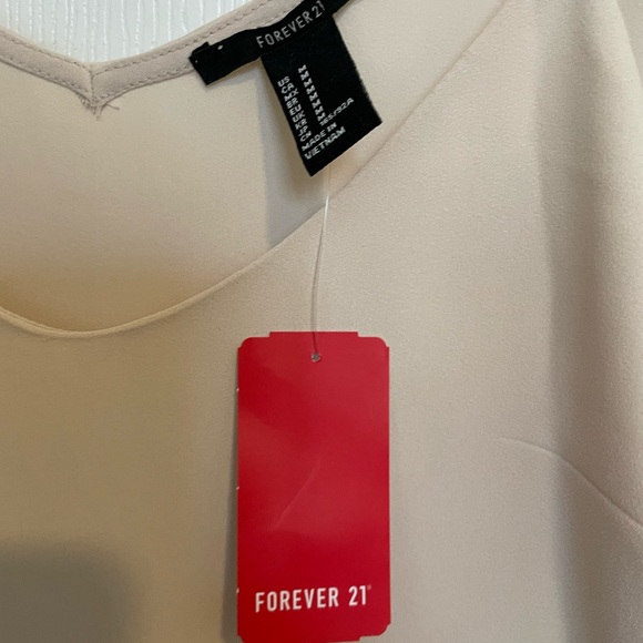 Forever 21 Woven Cami Tank Top - medium - beige - Picture 4 of 9